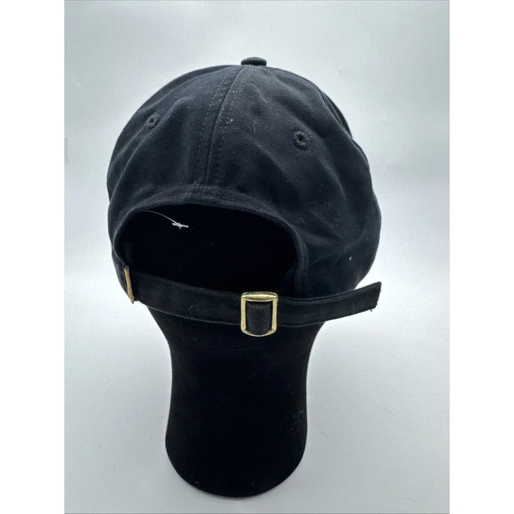 OVO October's Very Own Small Owl Logo Strapback Hat Black Gold